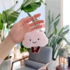 Cute Cloud Keychain